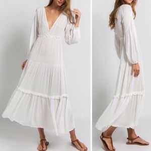 NWT Gorgeous white Maxi-M
